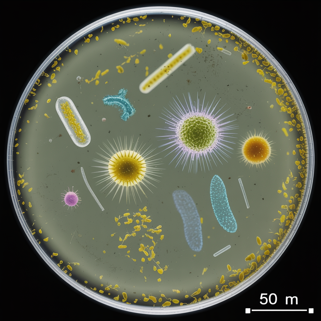 Microscope Slide Microcosm