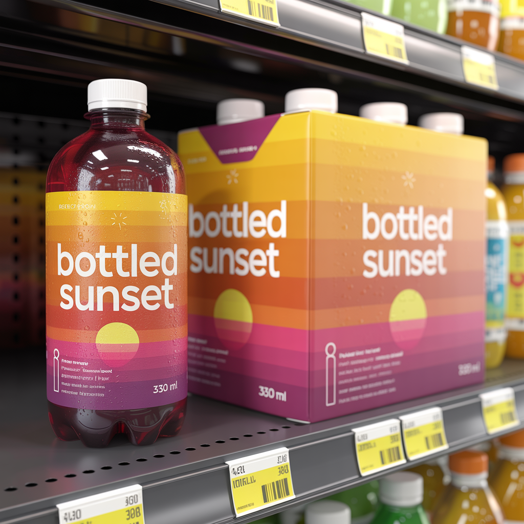 Packaging Shelf Mockup