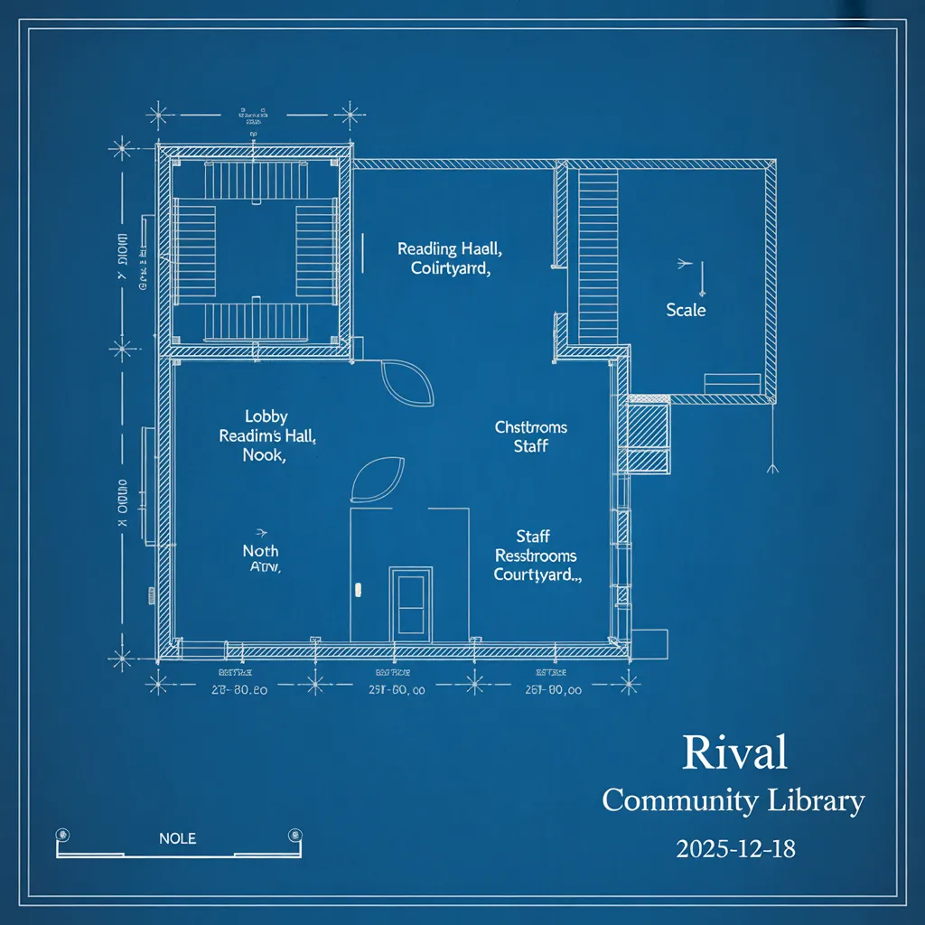 Architectural Blueprint Sheet