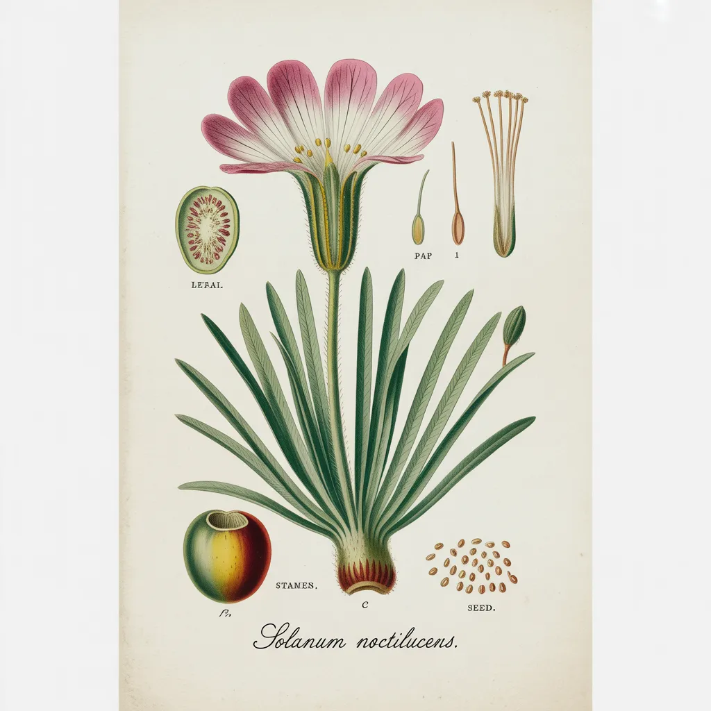 Botanical Scientific Plate