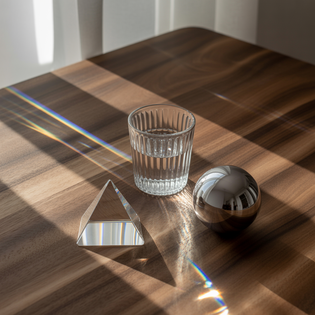 Glass Caustics Still Life