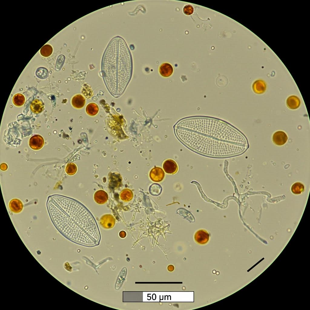 Microscope Slide Microcosm