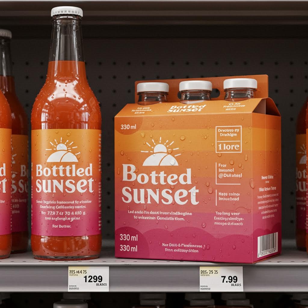 Packaging Shelf Mockup