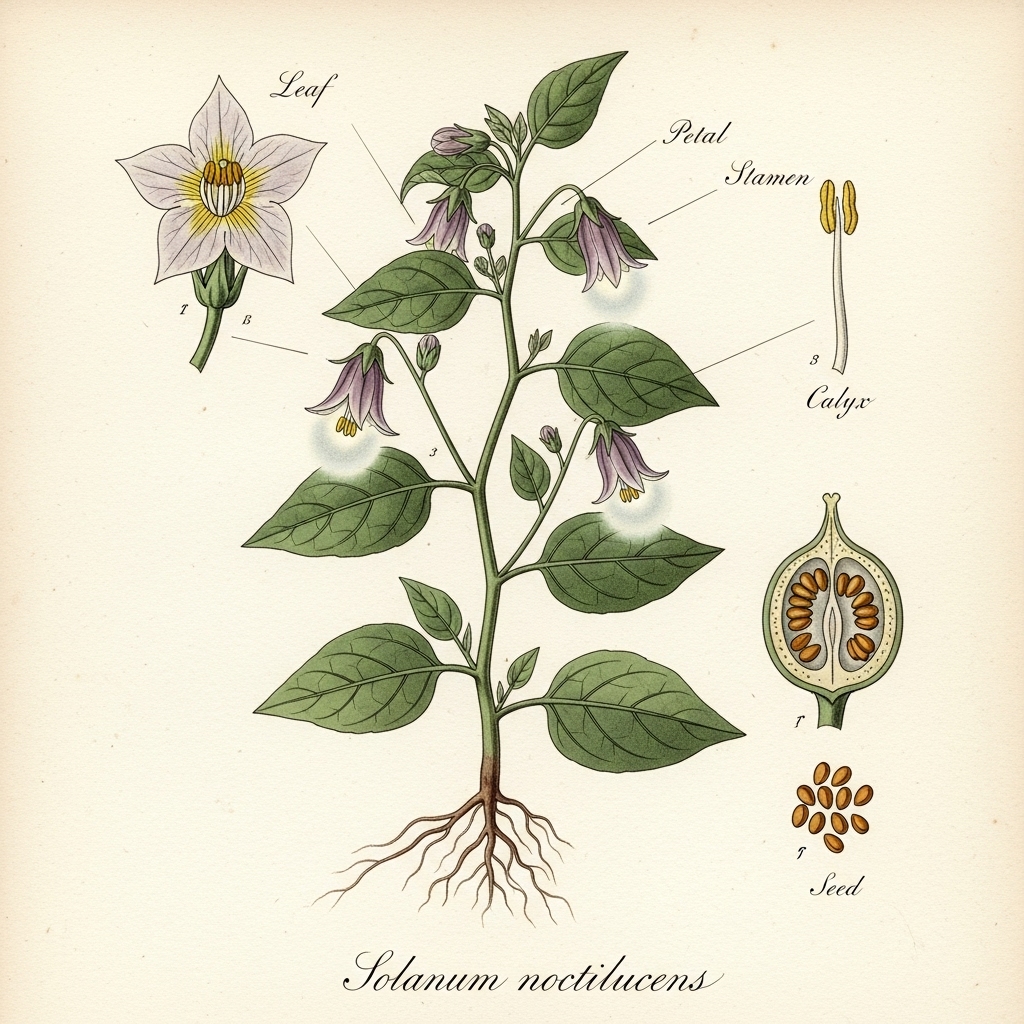 Botanical Scientific Plate