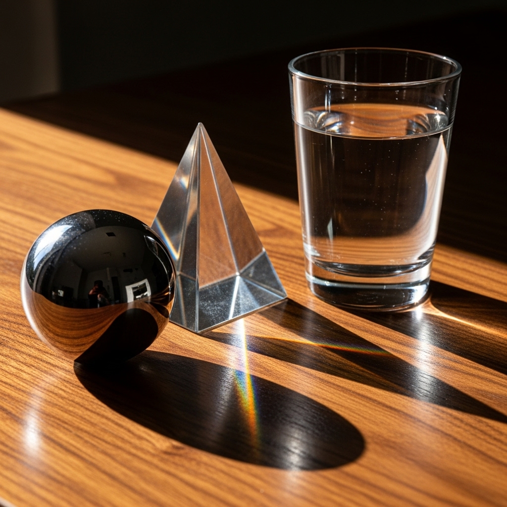 Glass Caustics Still Life