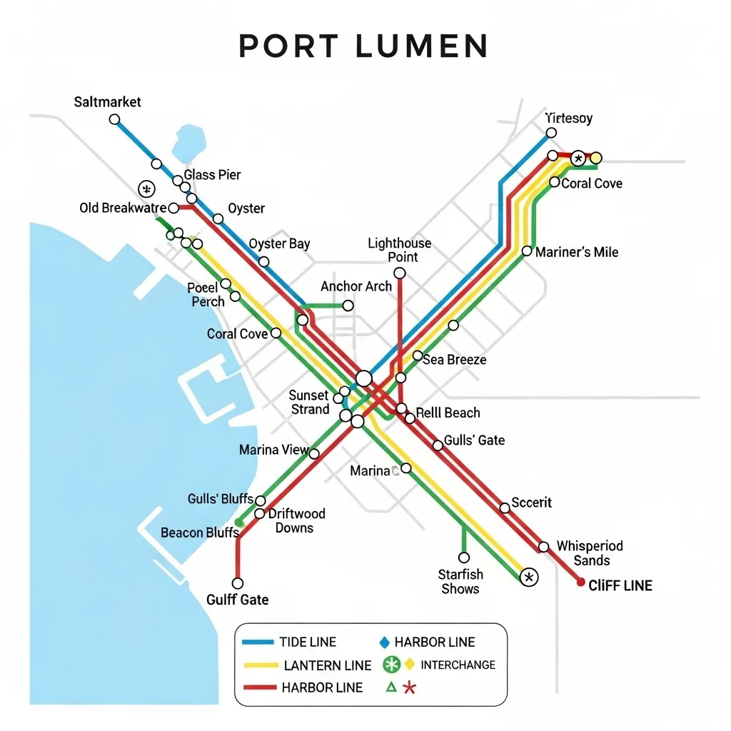 Imaginary Transit Map