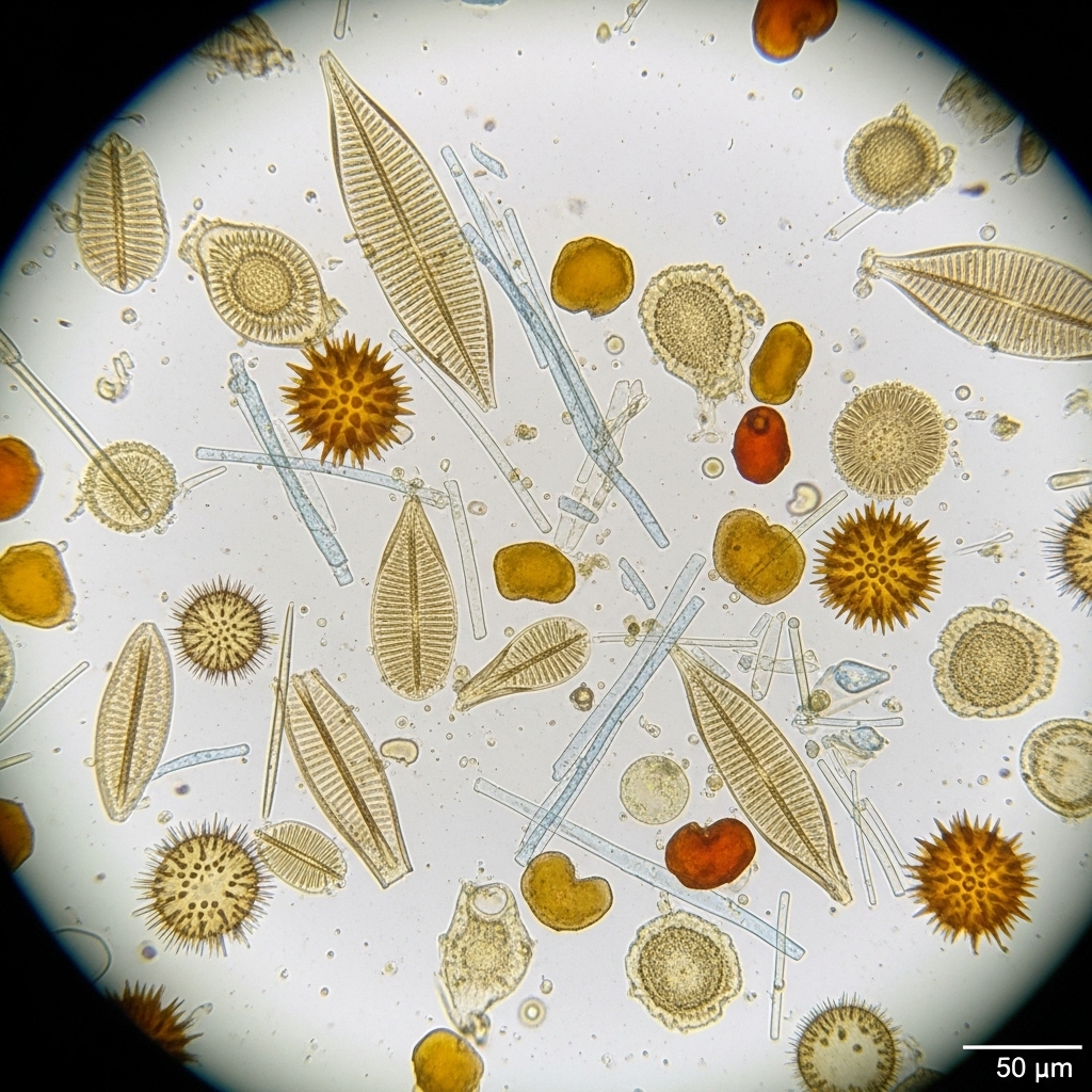 Microscope Slide Microcosm