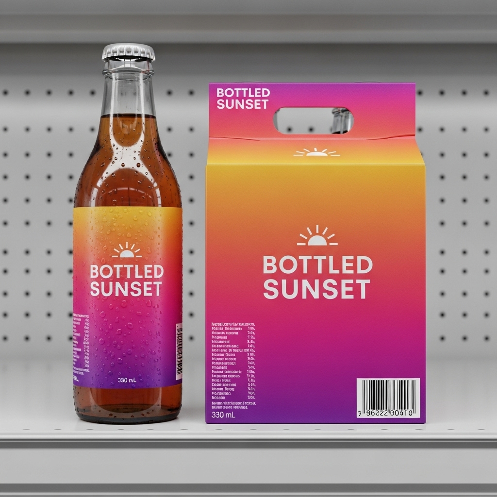 Packaging Shelf Mockup
