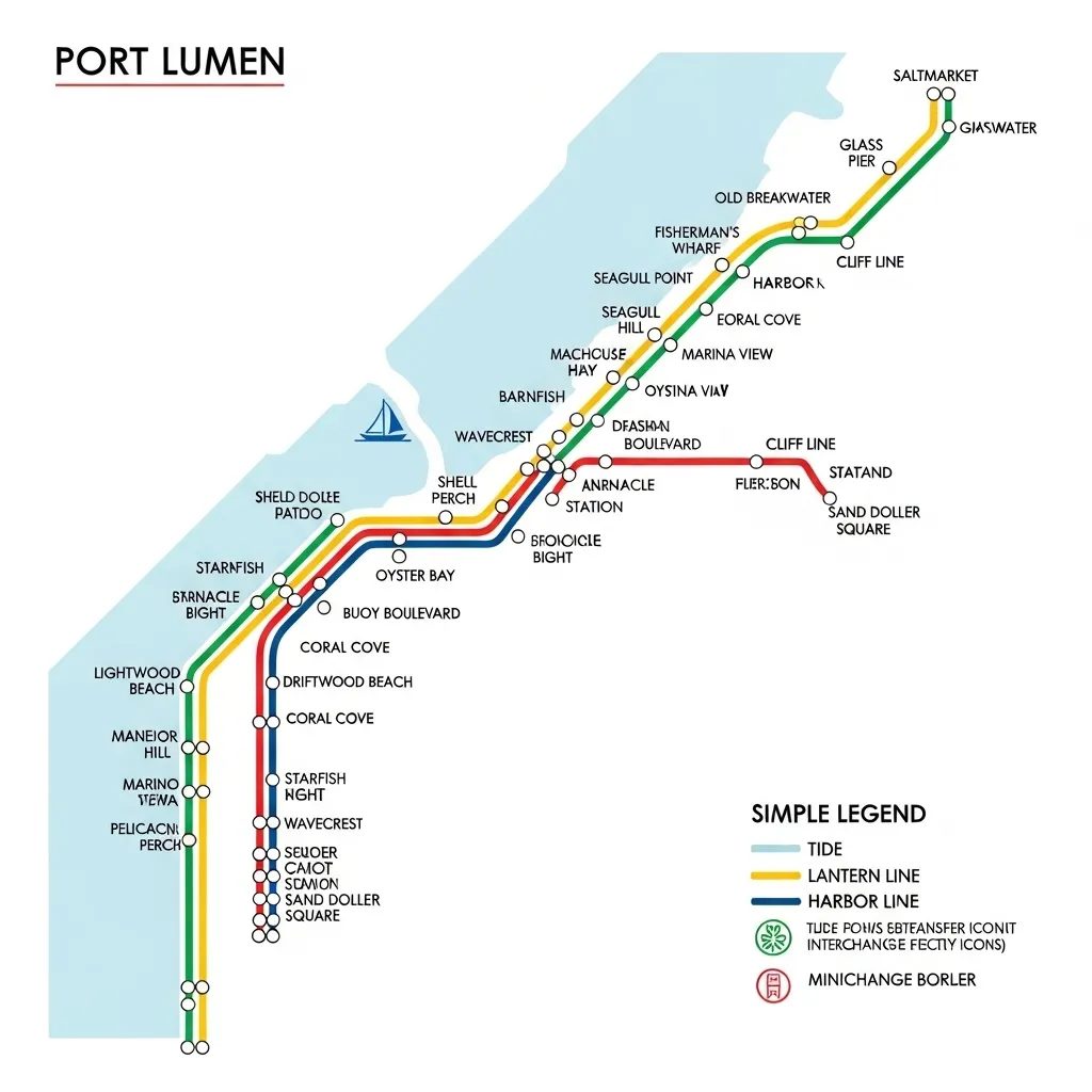 Imaginary Transit Map