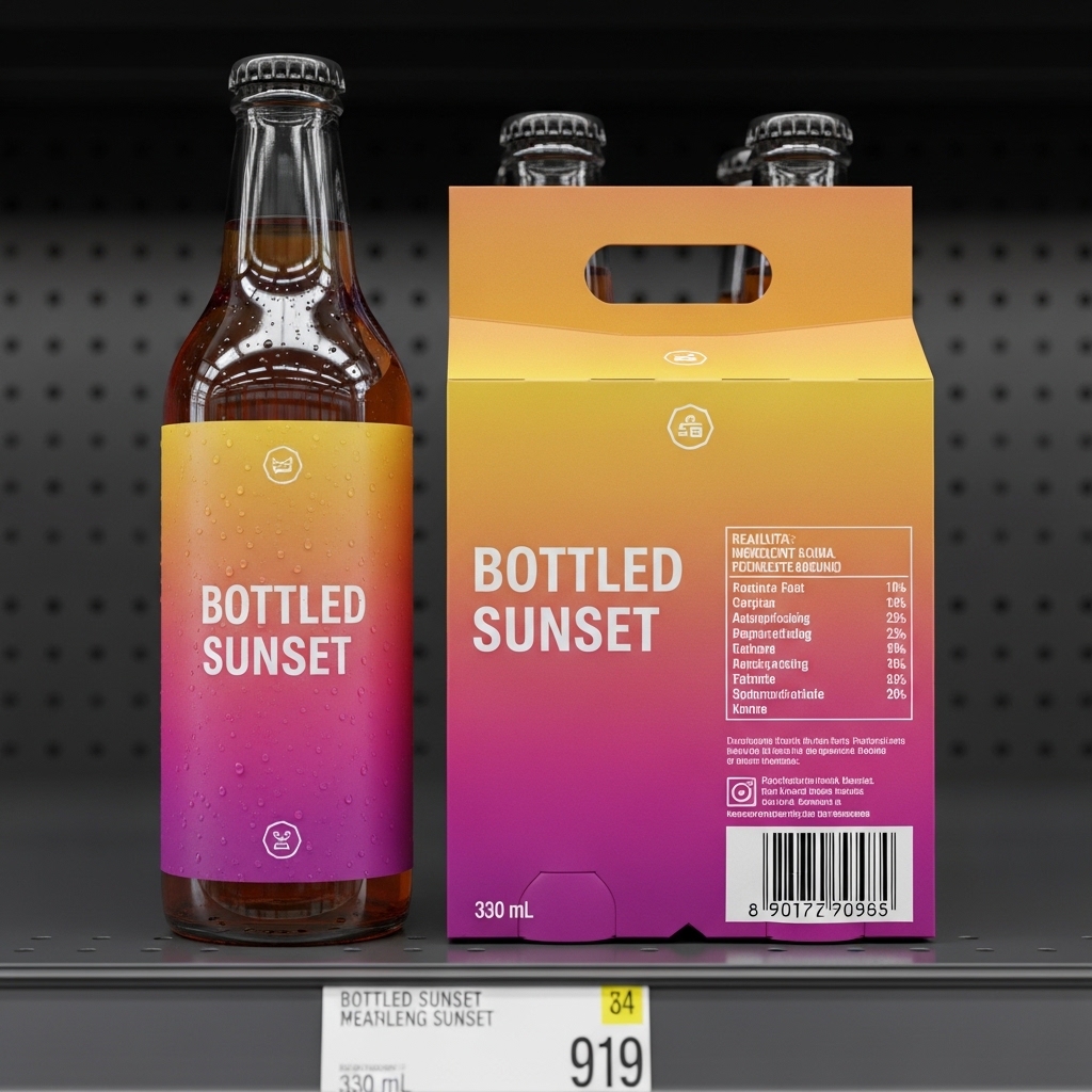 Packaging Shelf Mockup