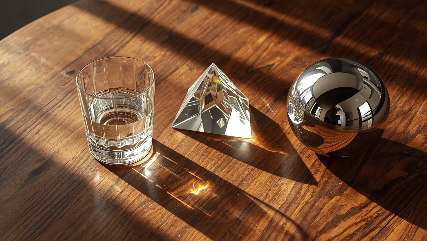 Glass Caustics Still Life