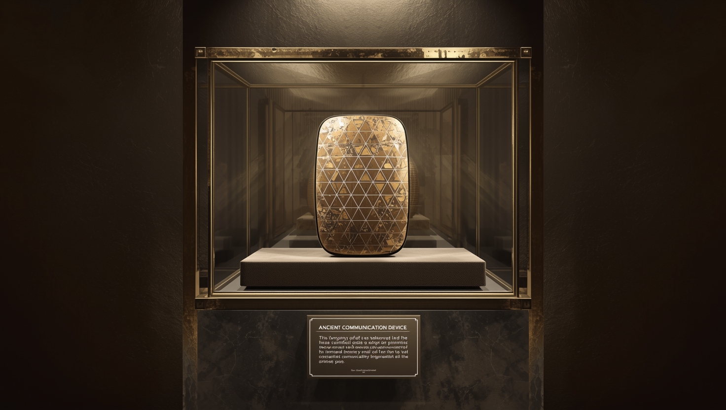 Museum Exhibit: Odd Artifact