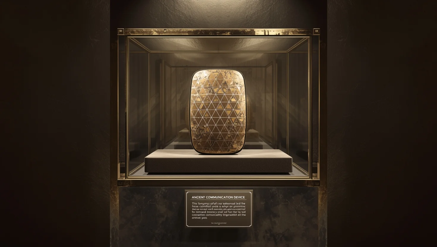 Museum Exhibit: Odd Artifact