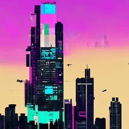 Futuristic Cyberpunk City
