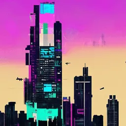 Futuristic Cyberpunk City