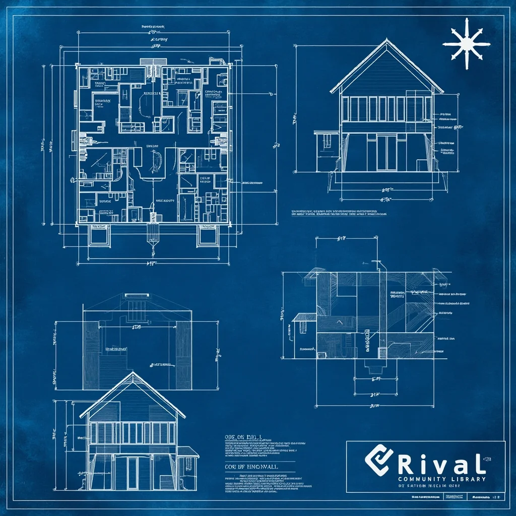 Architectural Blueprint Sheet
