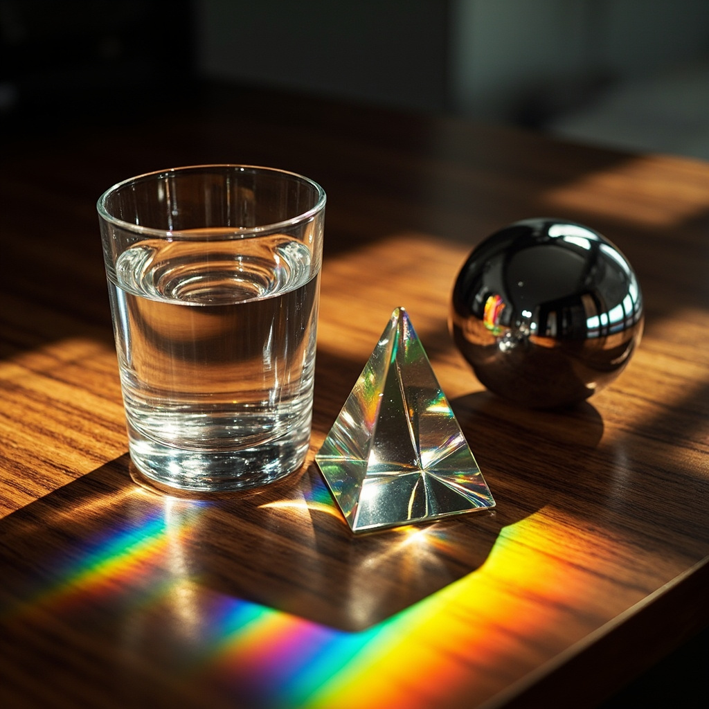 Glass Caustics Still Life