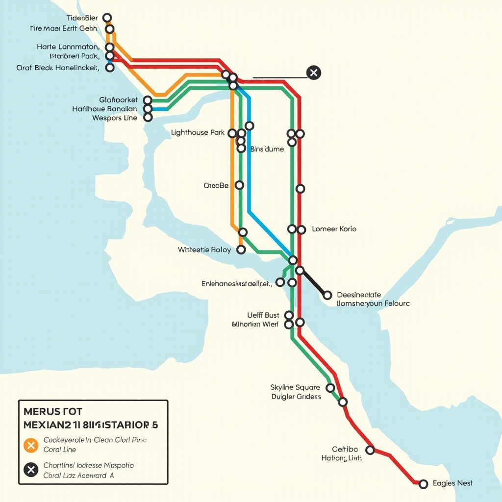 Imaginary Transit Map
