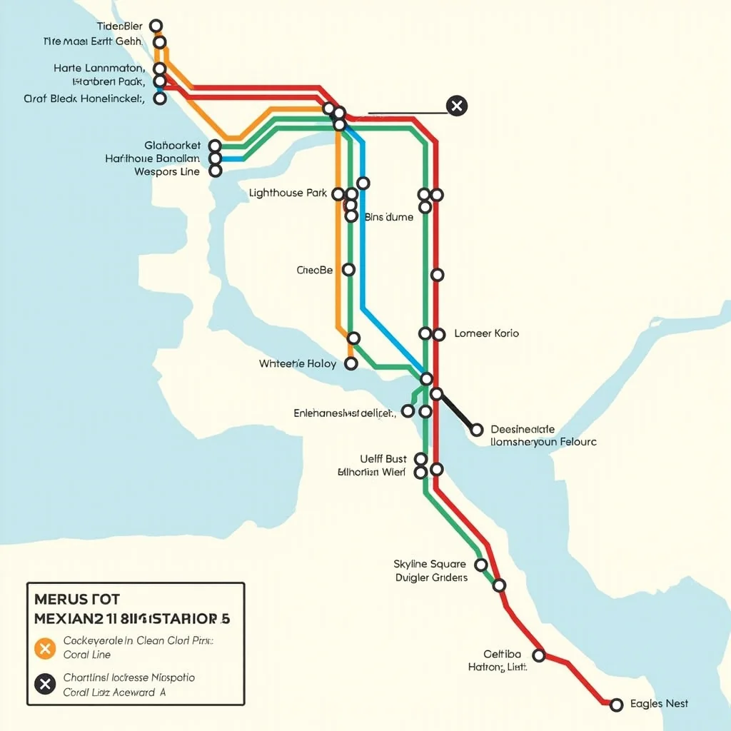 Imaginary Transit Map