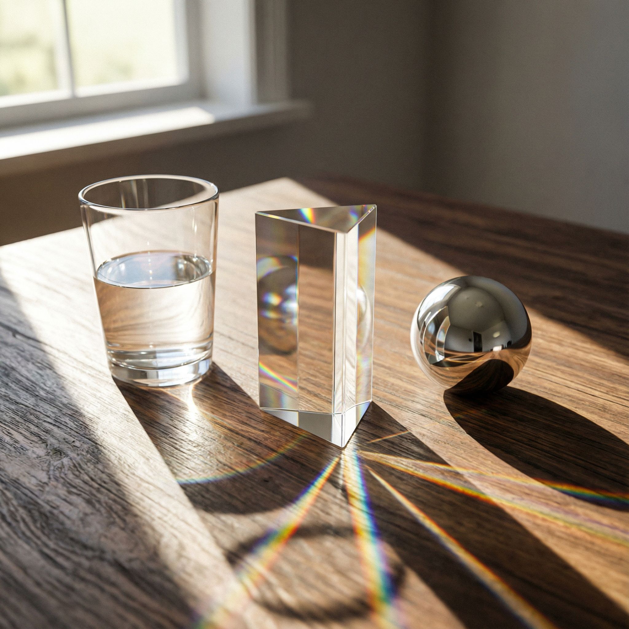 Glass Caustics Still Life