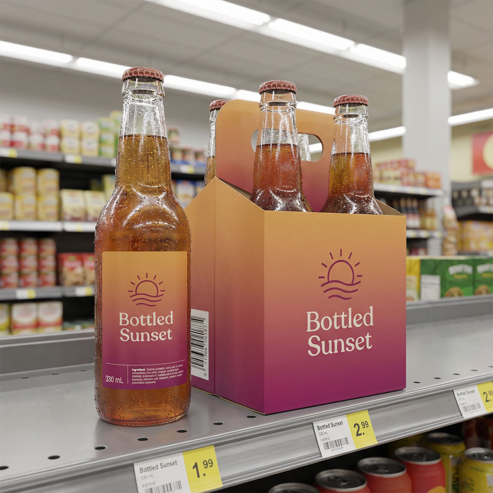 Packaging Shelf Mockup