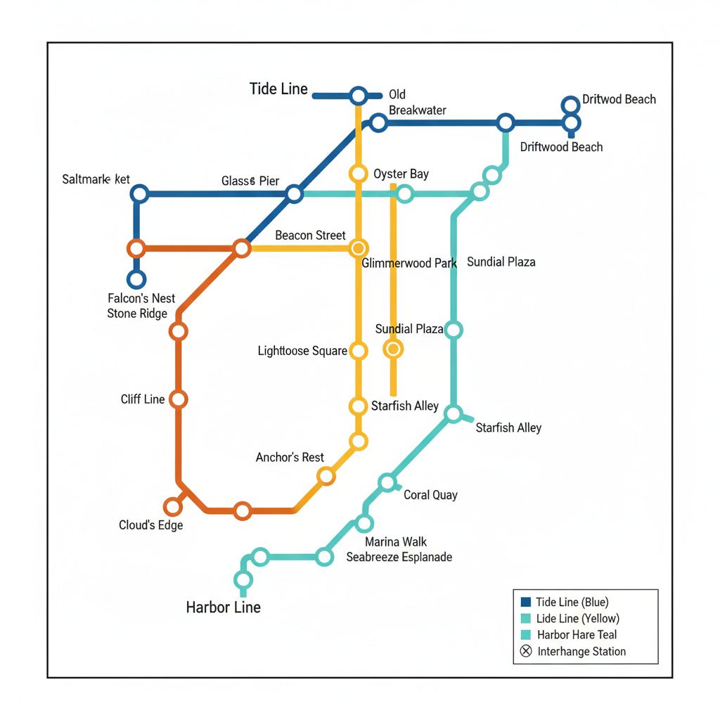 Imaginary Transit Map