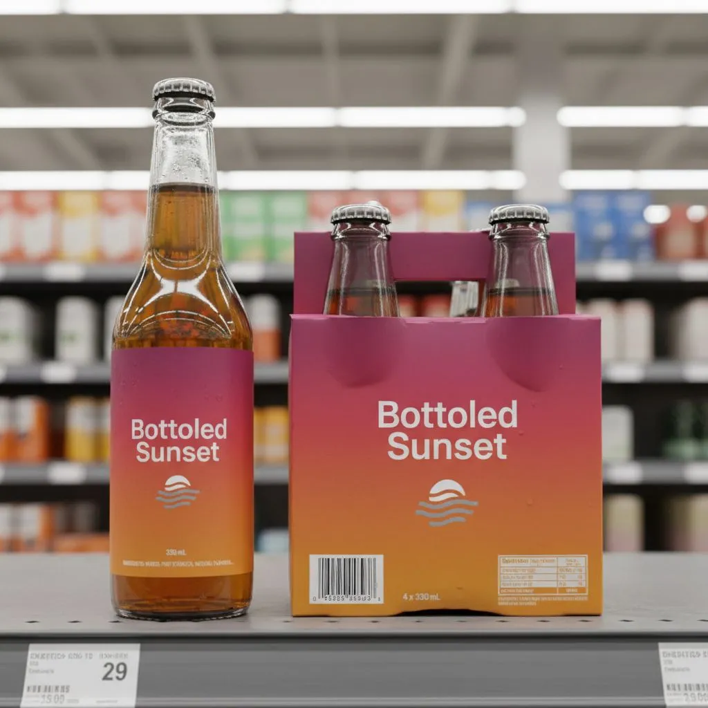 Packaging Shelf Mockup