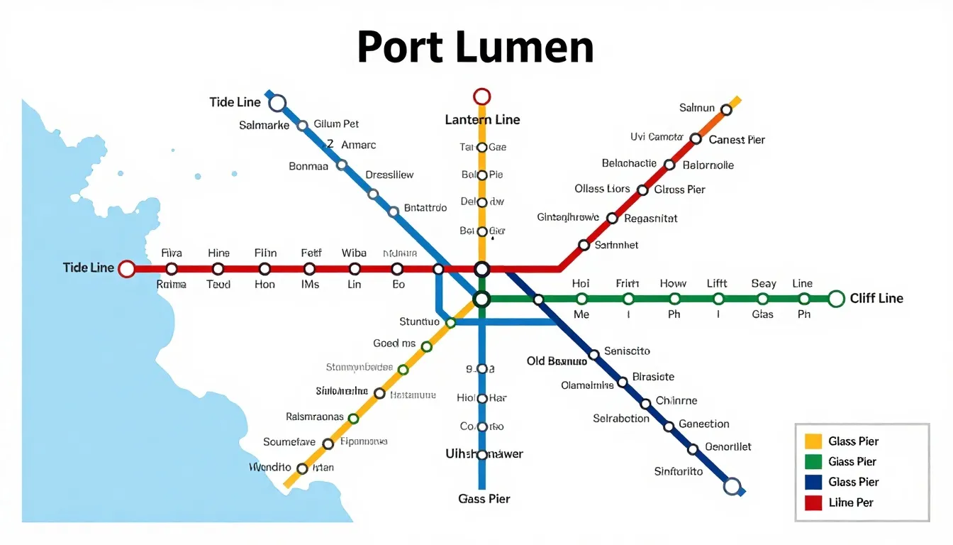 Imaginary Transit Map