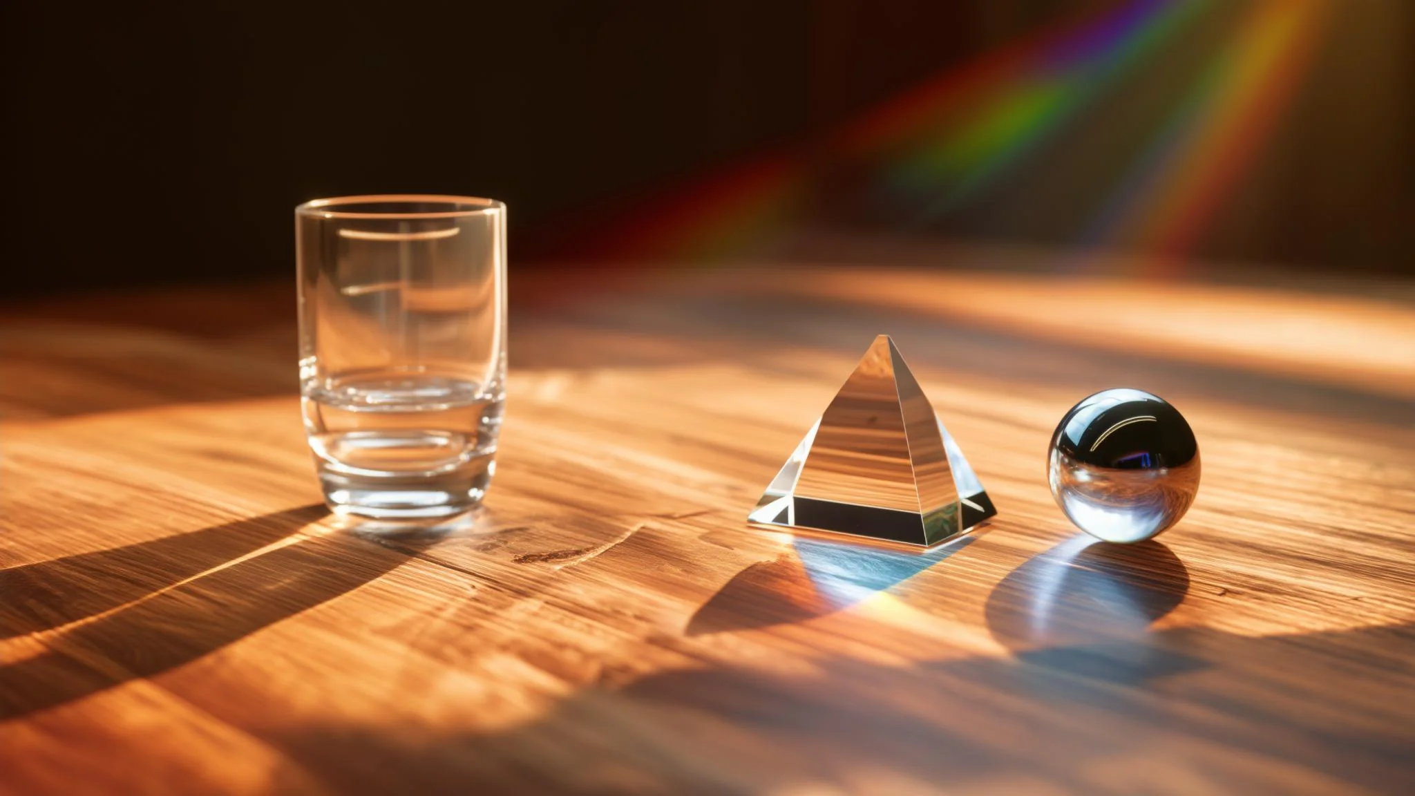 Glass Caustics Still Life