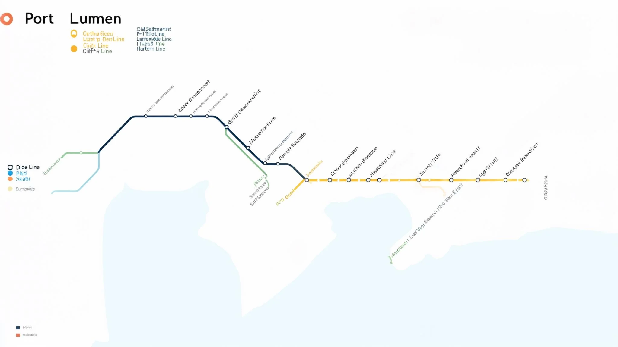 Imaginary Transit Map