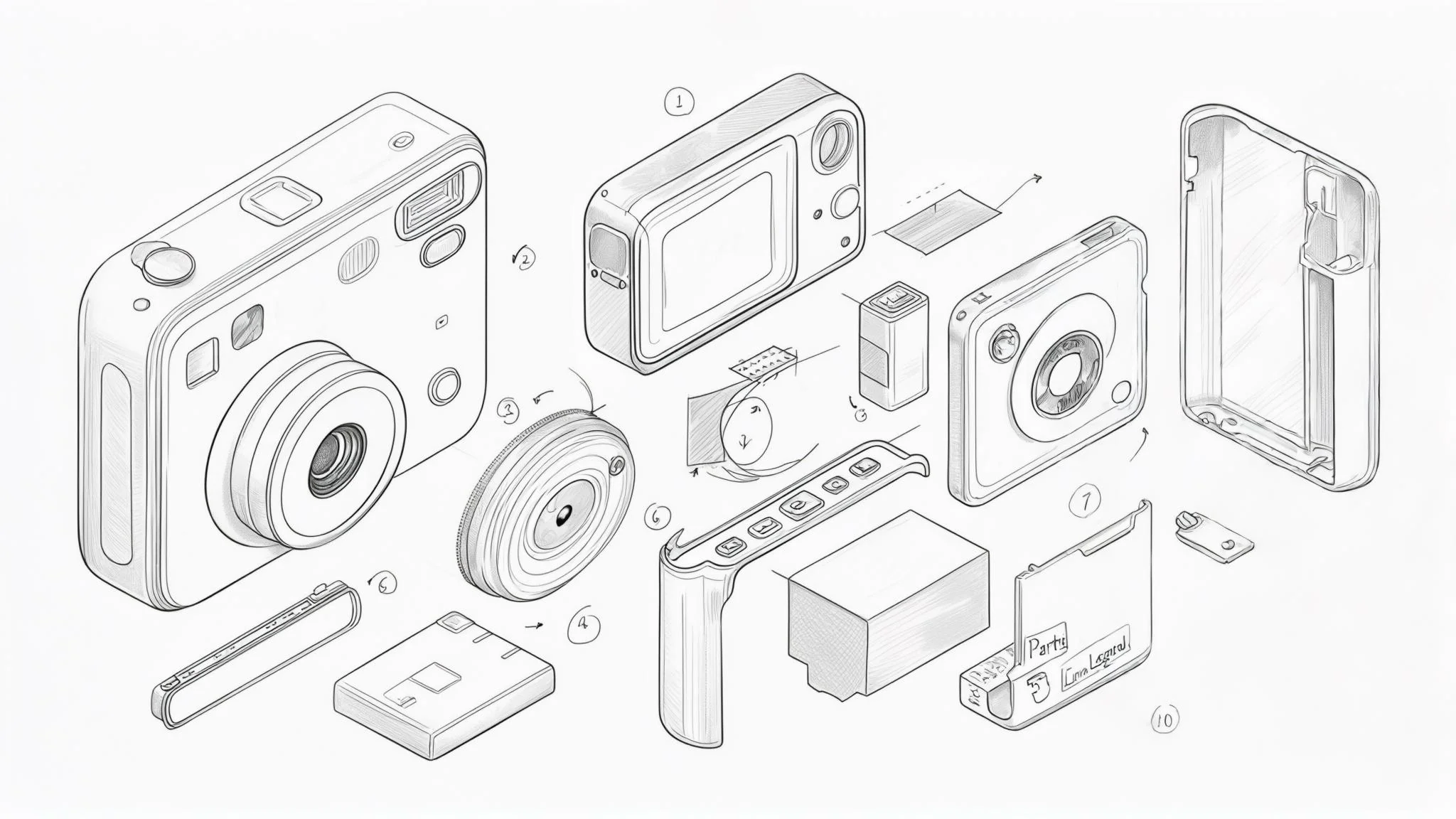Exploded Diagram of a Gadget