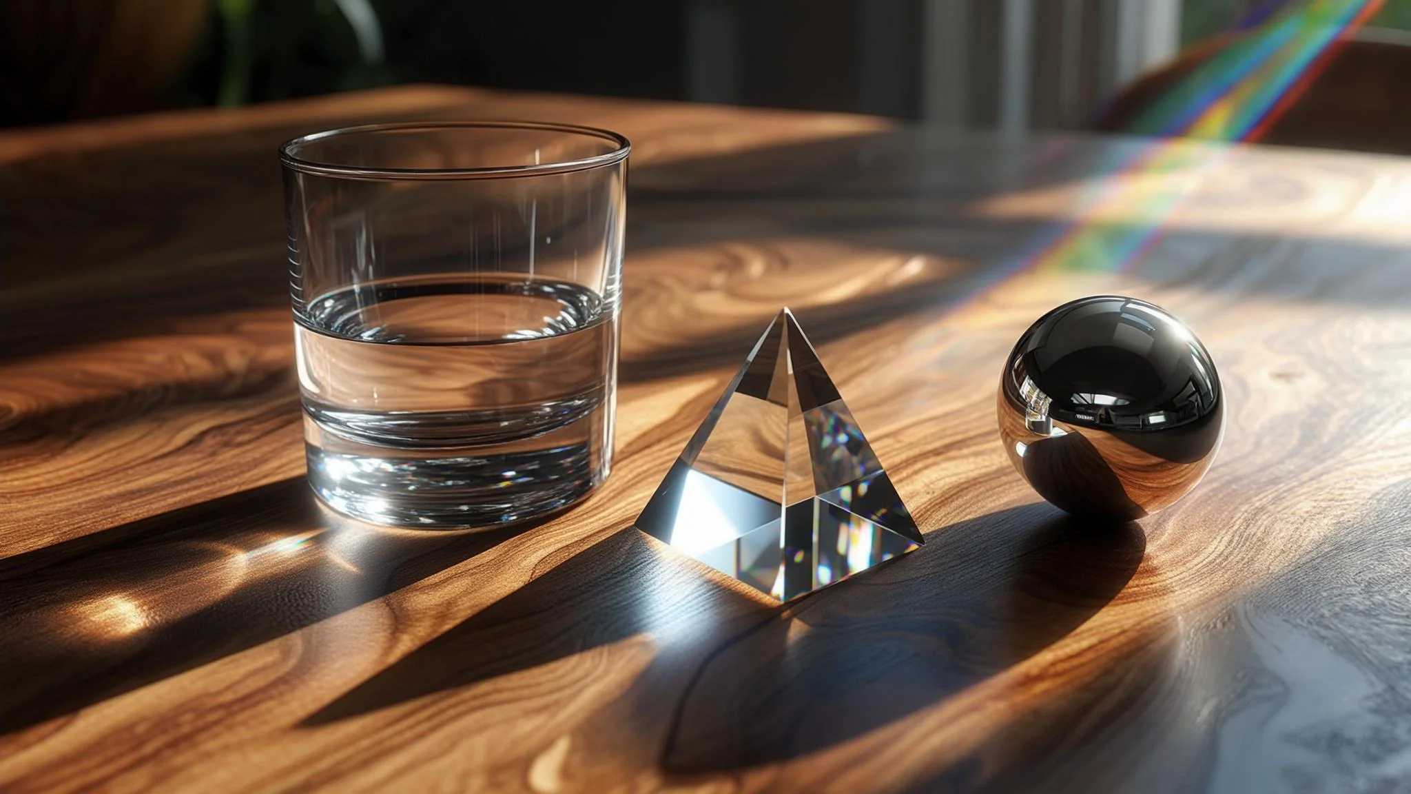 Glass Caustics Still Life