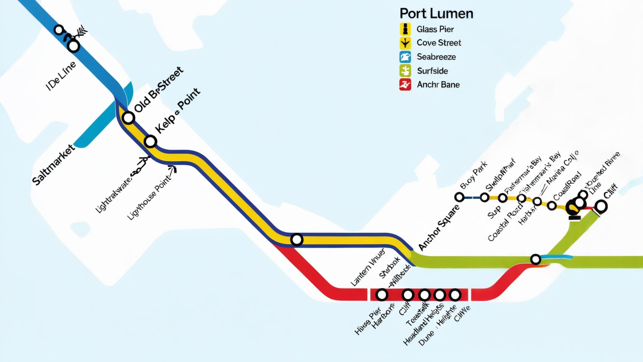 Imaginary Transit Map