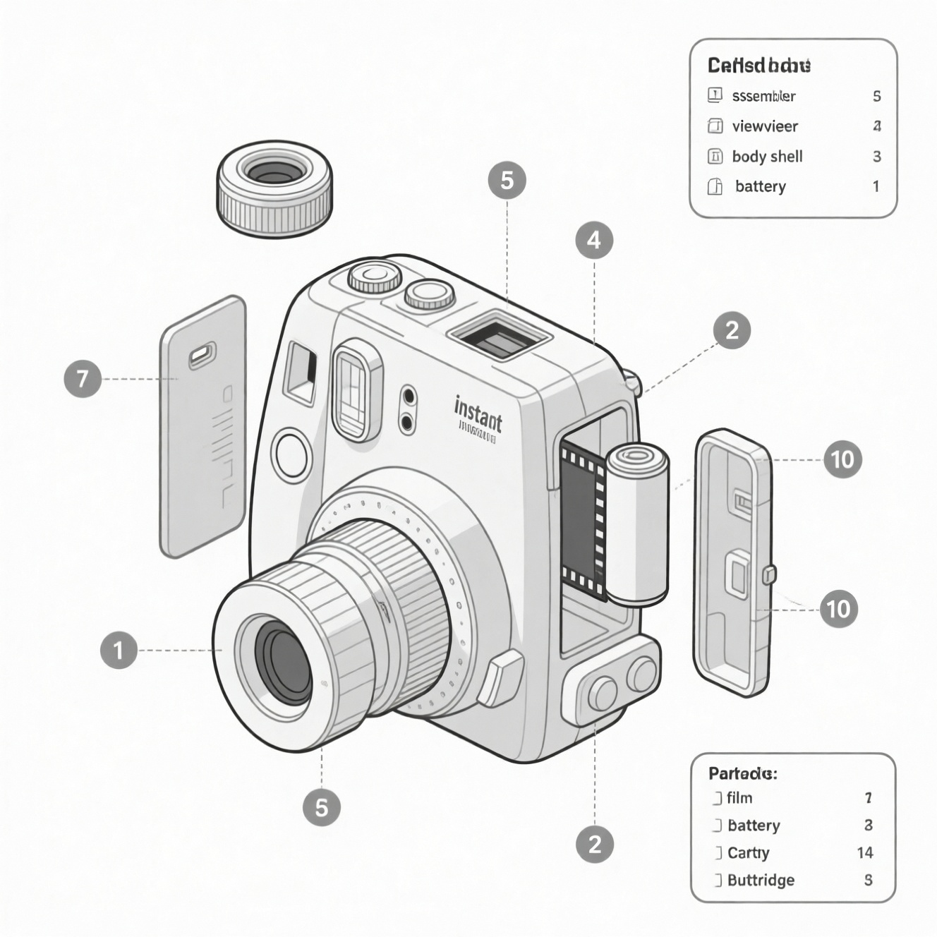 Exploded Diagram of a Gadget