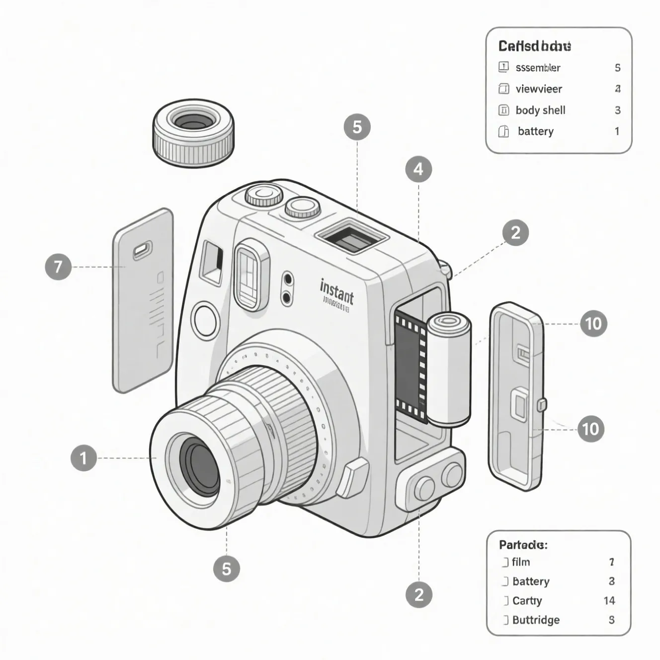 Exploded Diagram of a Gadget