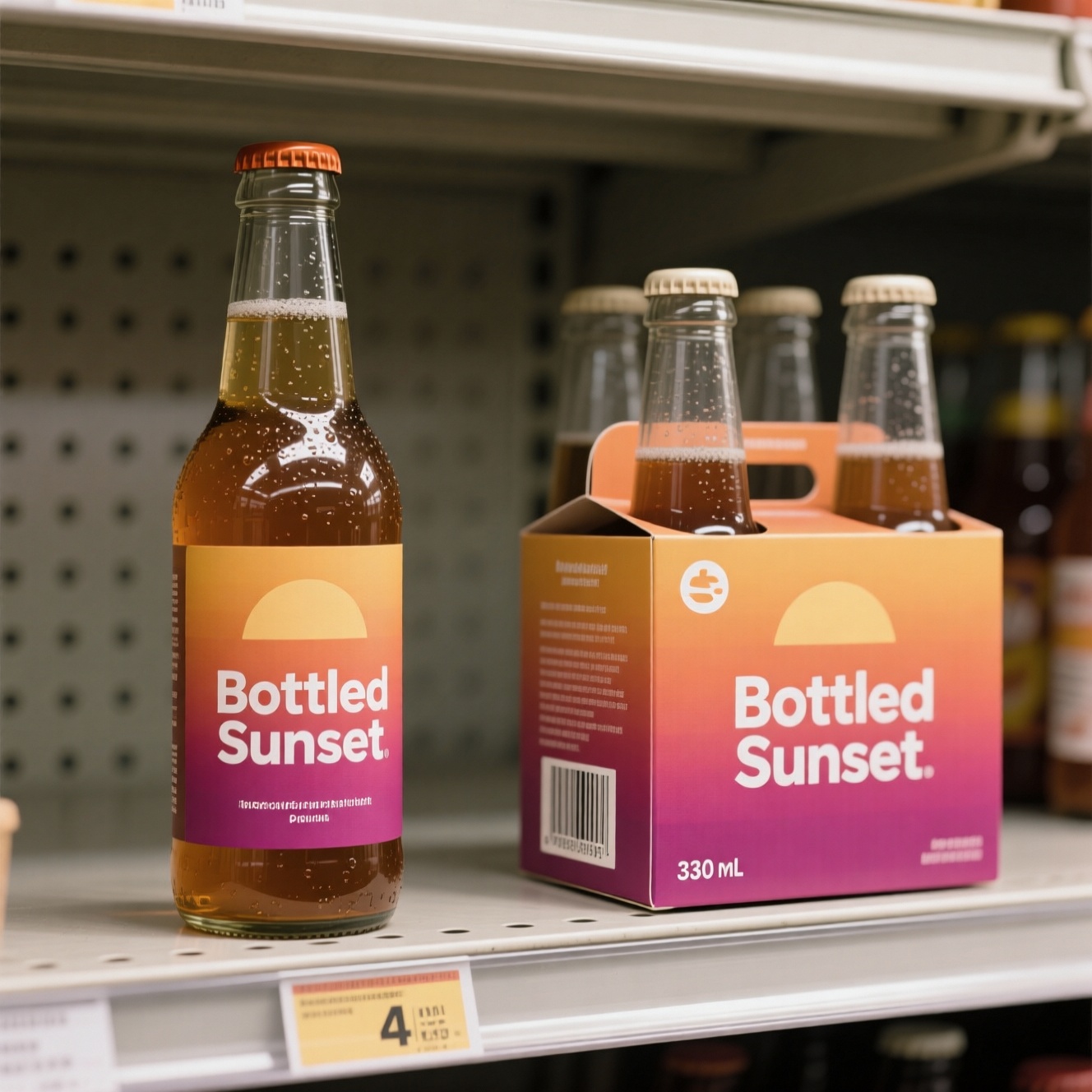 Packaging Shelf Mockup