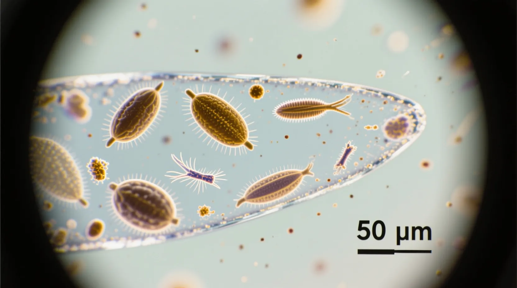Microscope Slide Microcosm
