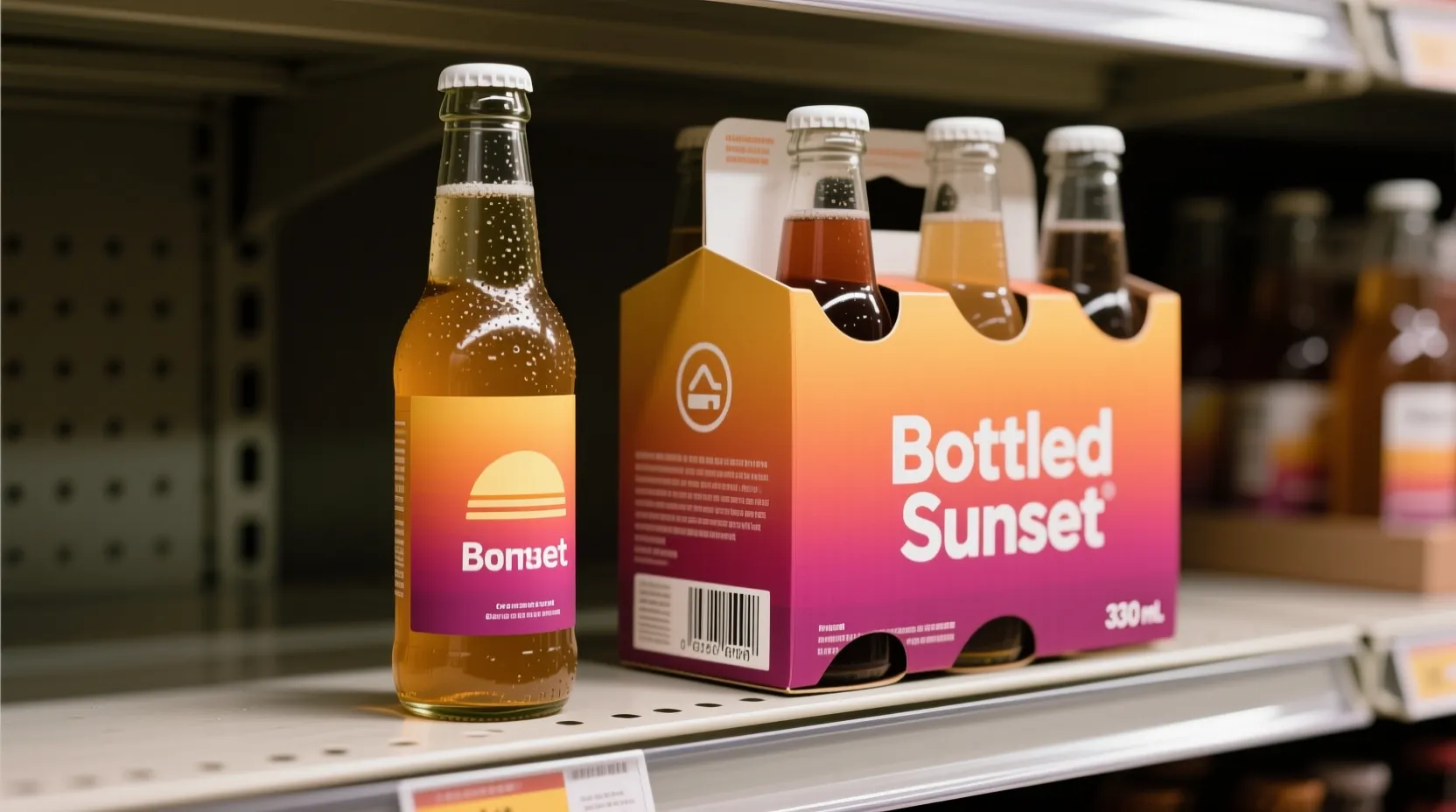 Packaging Shelf Mockup