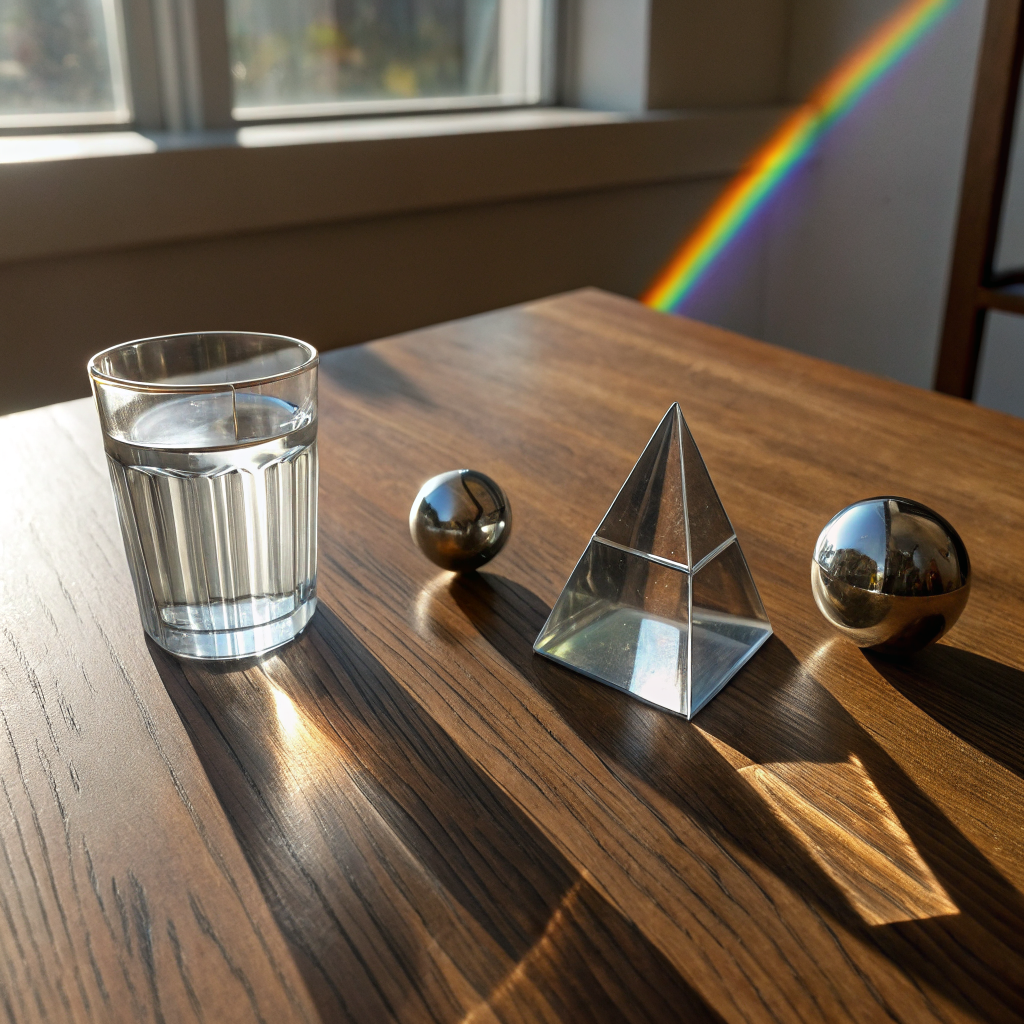 Glass Caustics Still Life