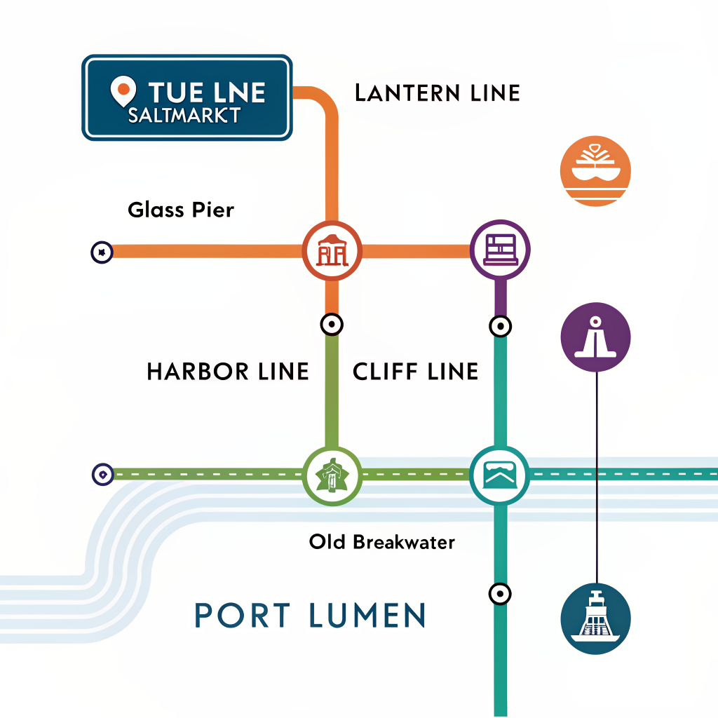 Imaginary Transit Map