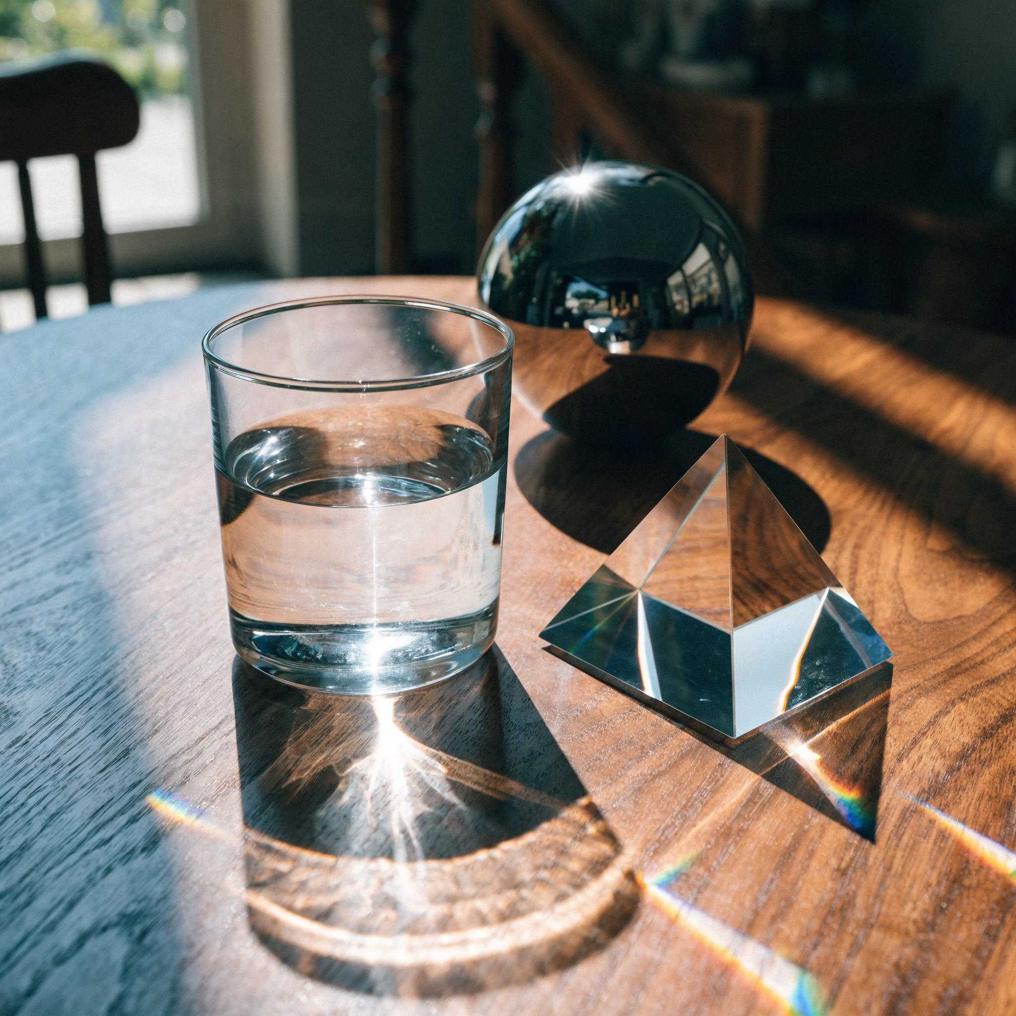Glass Caustics Still Life
