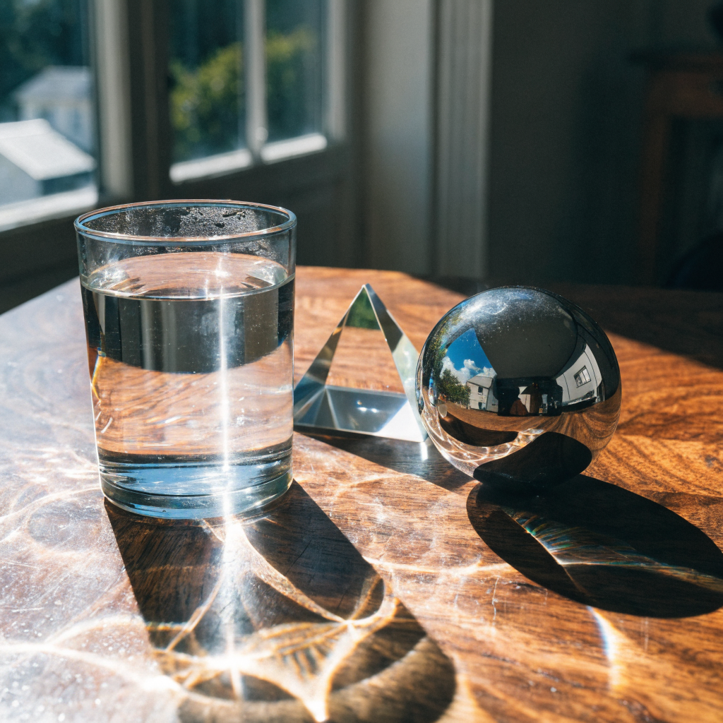Glass Caustics Still Life
