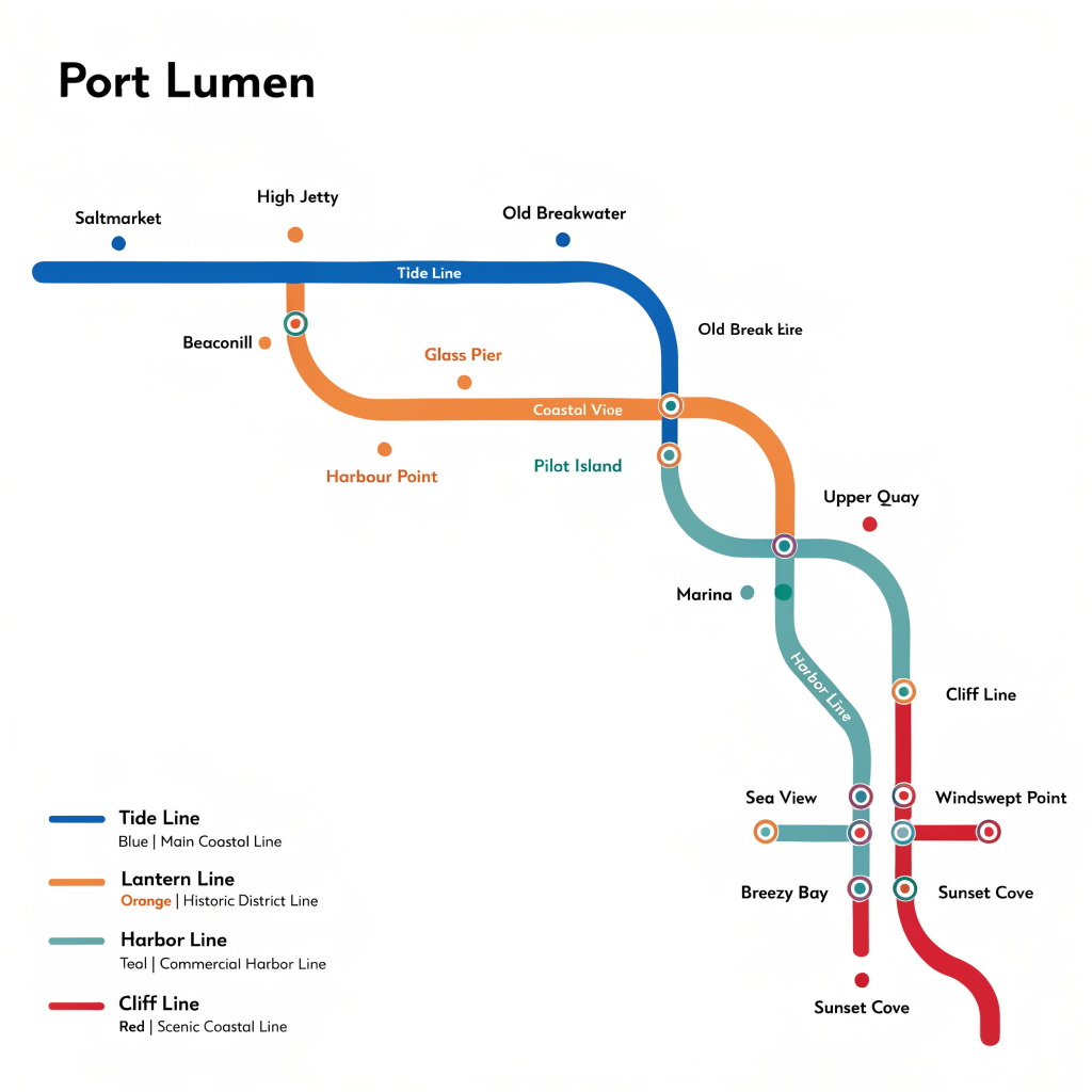 Imaginary Transit Map