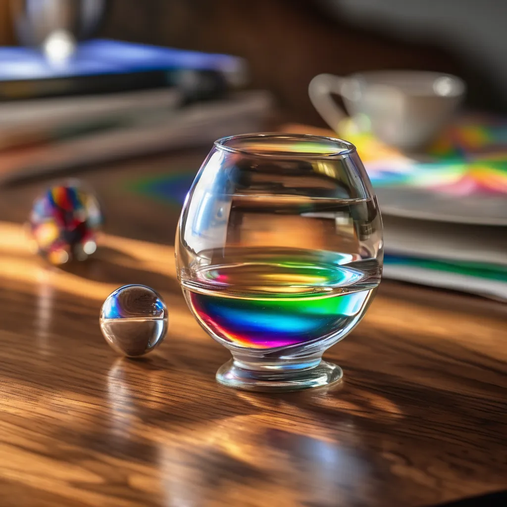 Glass Caustics Still Life