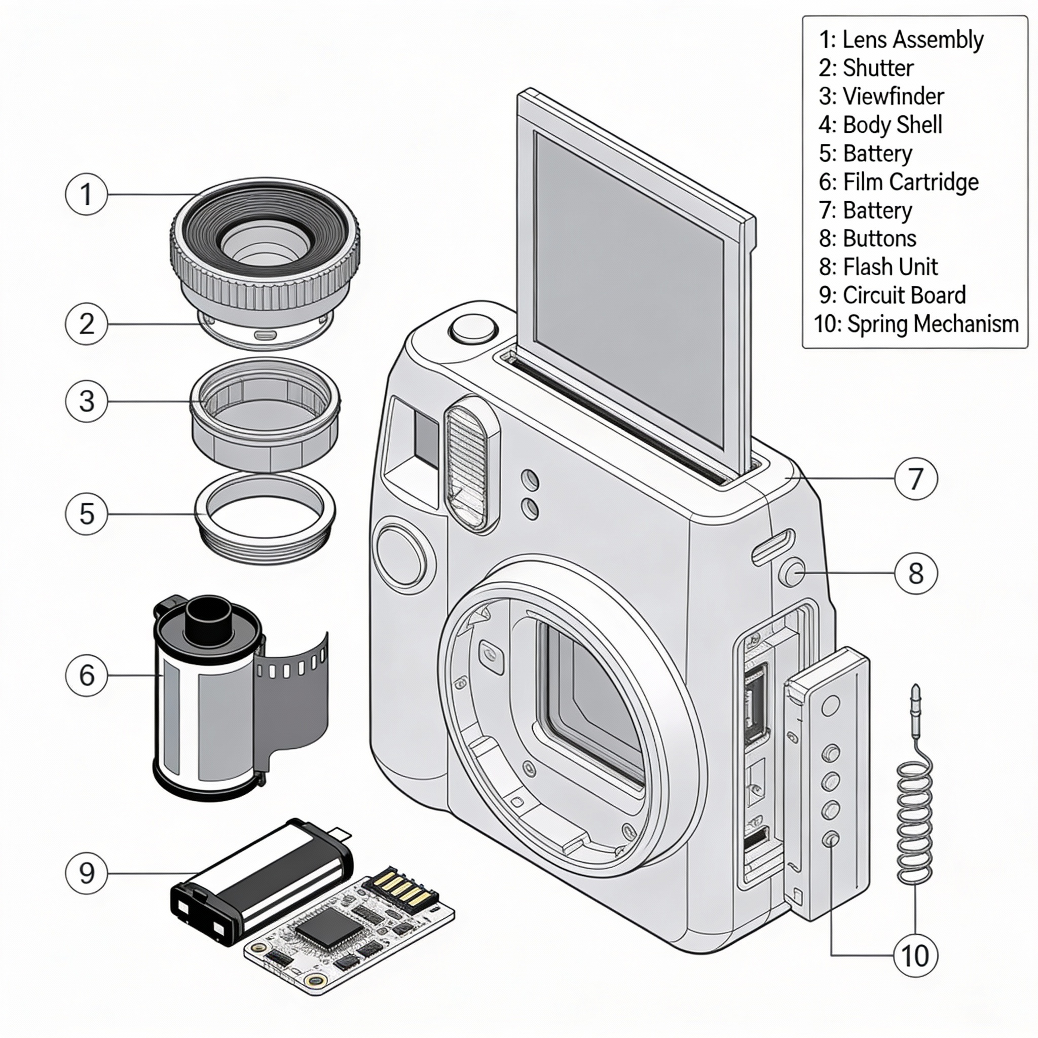 Exploded Diagram of a Gadget