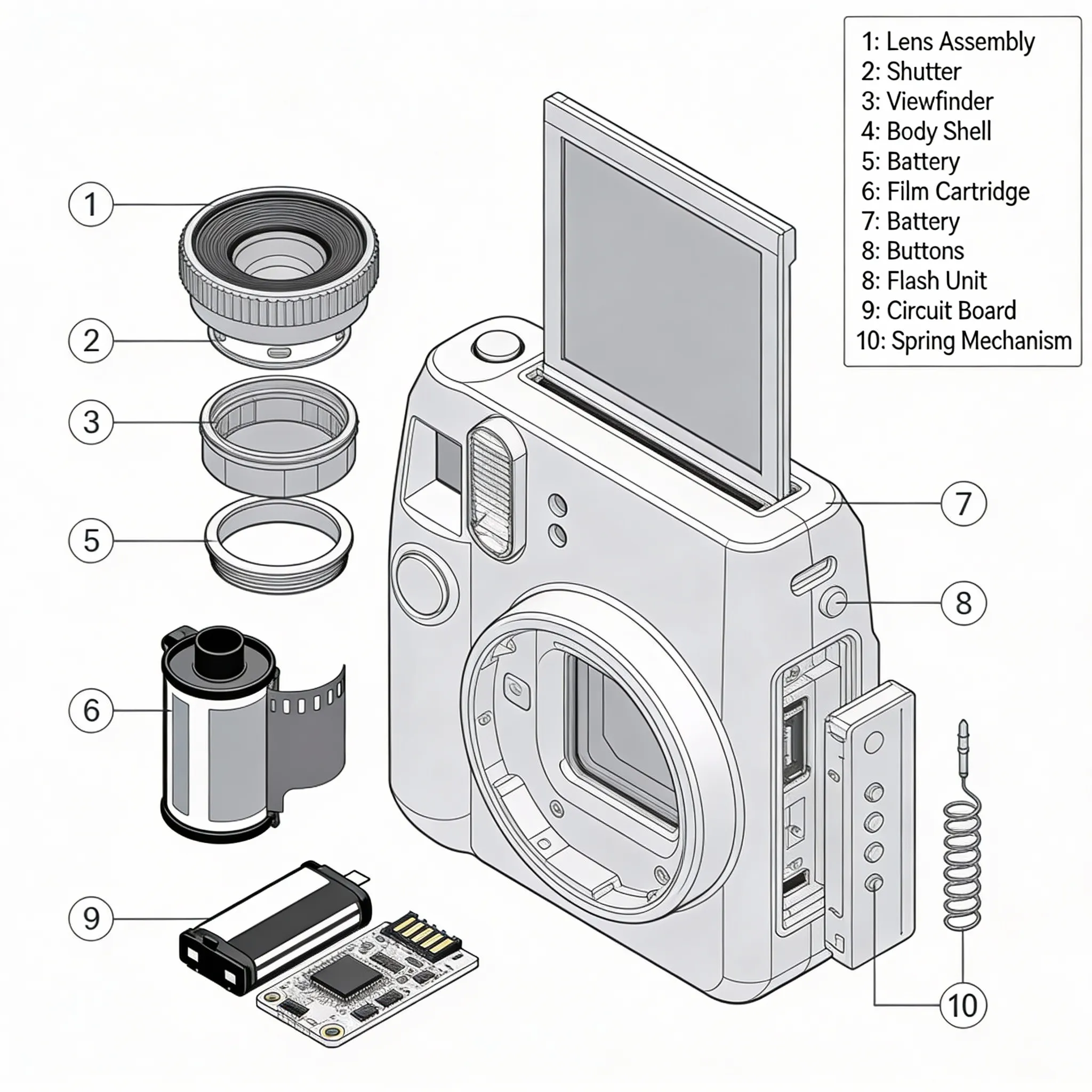 Exploded Diagram of a Gadget