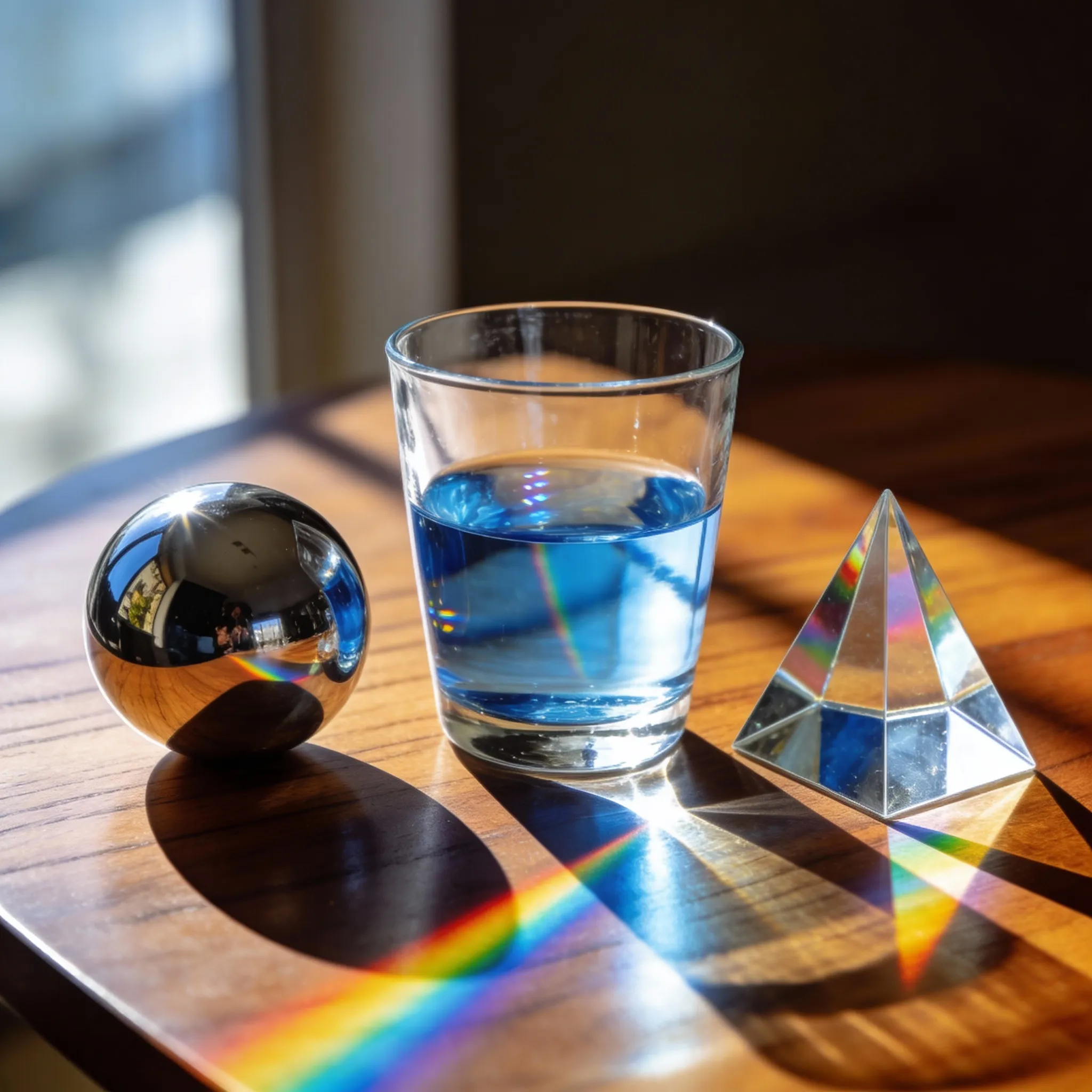 Glass Caustics Still Life