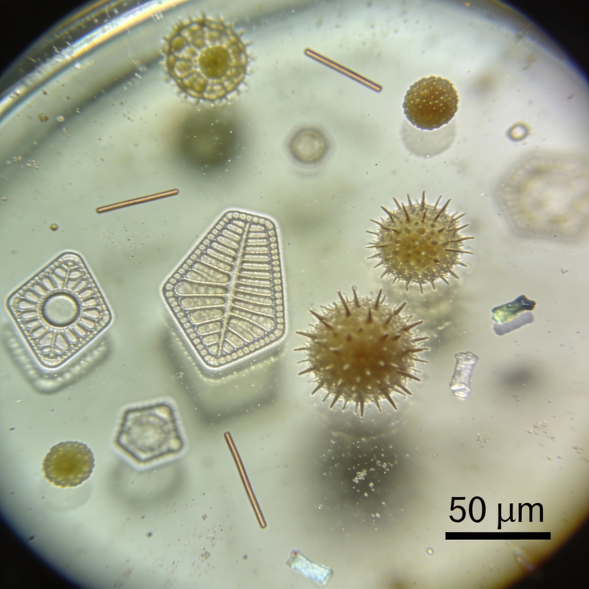 Microscope Slide Microcosm