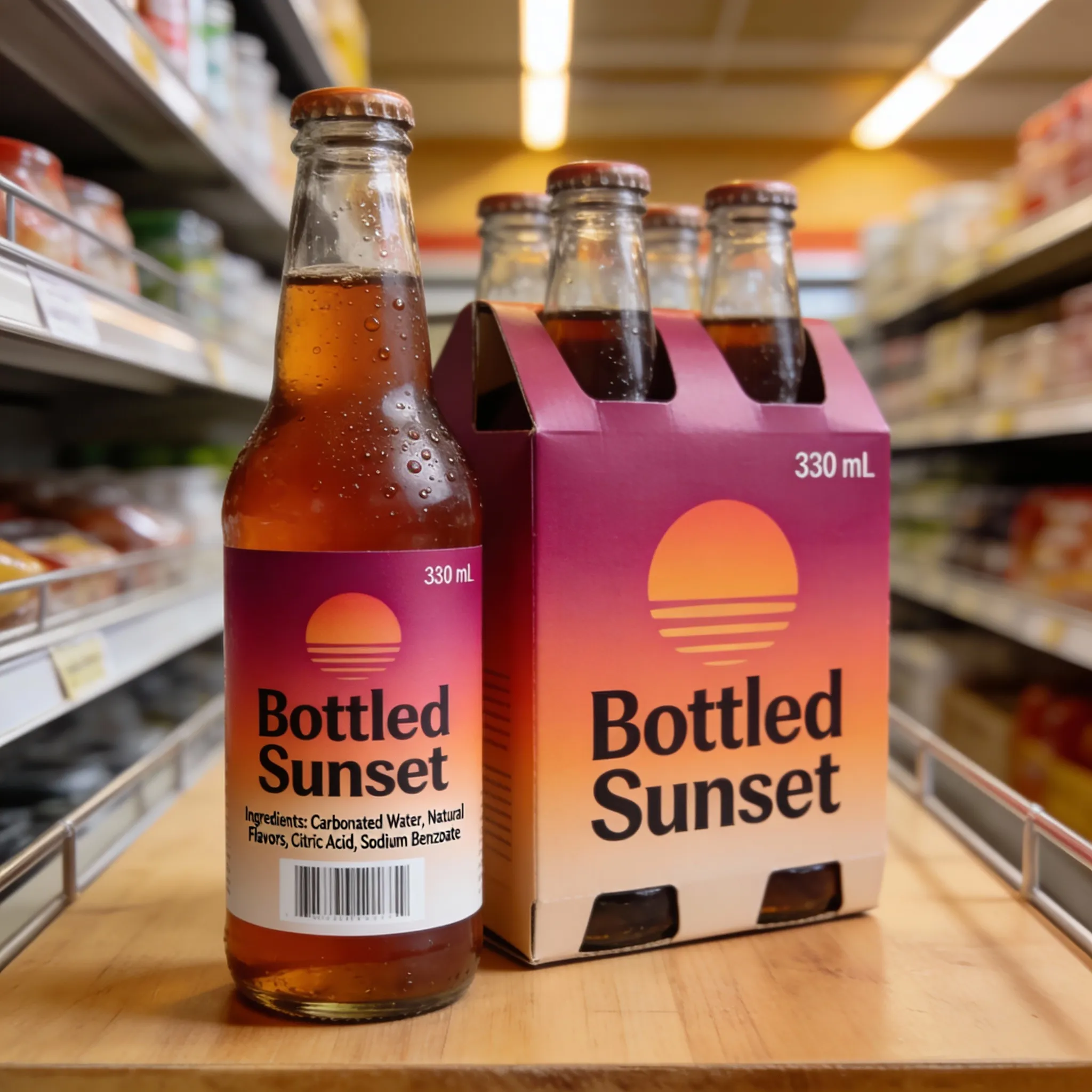 Packaging Shelf Mockup