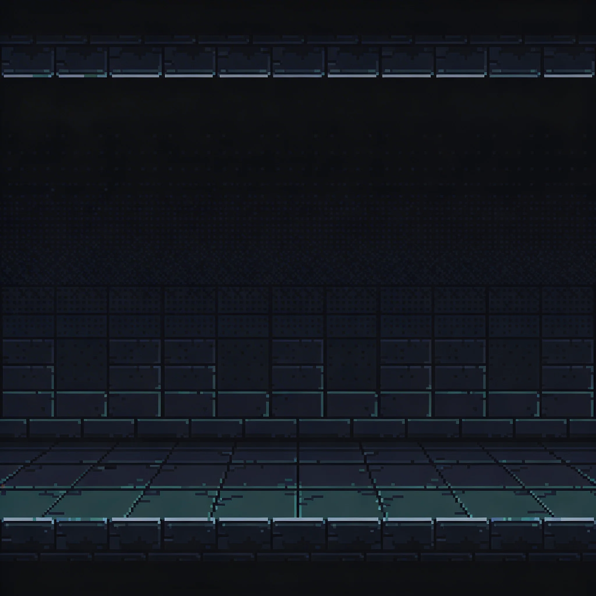 Pixelated Game Background